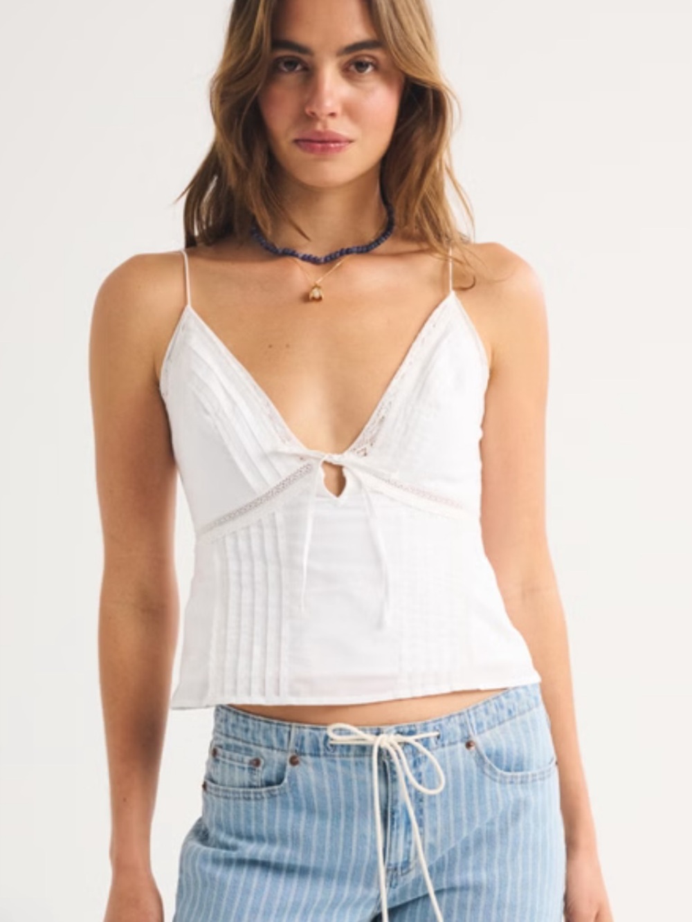 Abercrombie Bella Tie-Front Cami